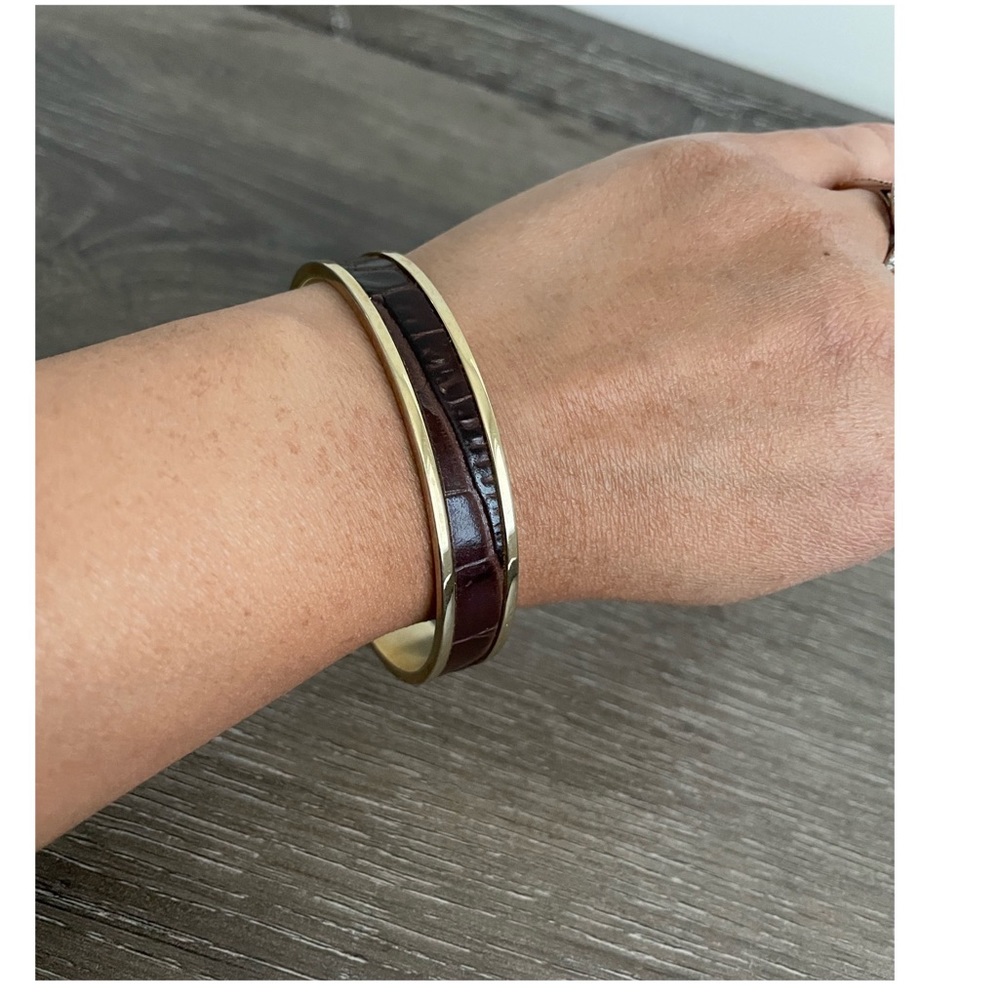 Banana Republic Croc Embossed Bangle - Picture 5 of 7